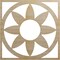 Ekena Millwork Blume Wood Fretwork Pierced Ceiling Medallion, Birch, 40"OD x 13 7/8"ID x 1/4"T CMWP40X40X0250BLBI - alternate 1